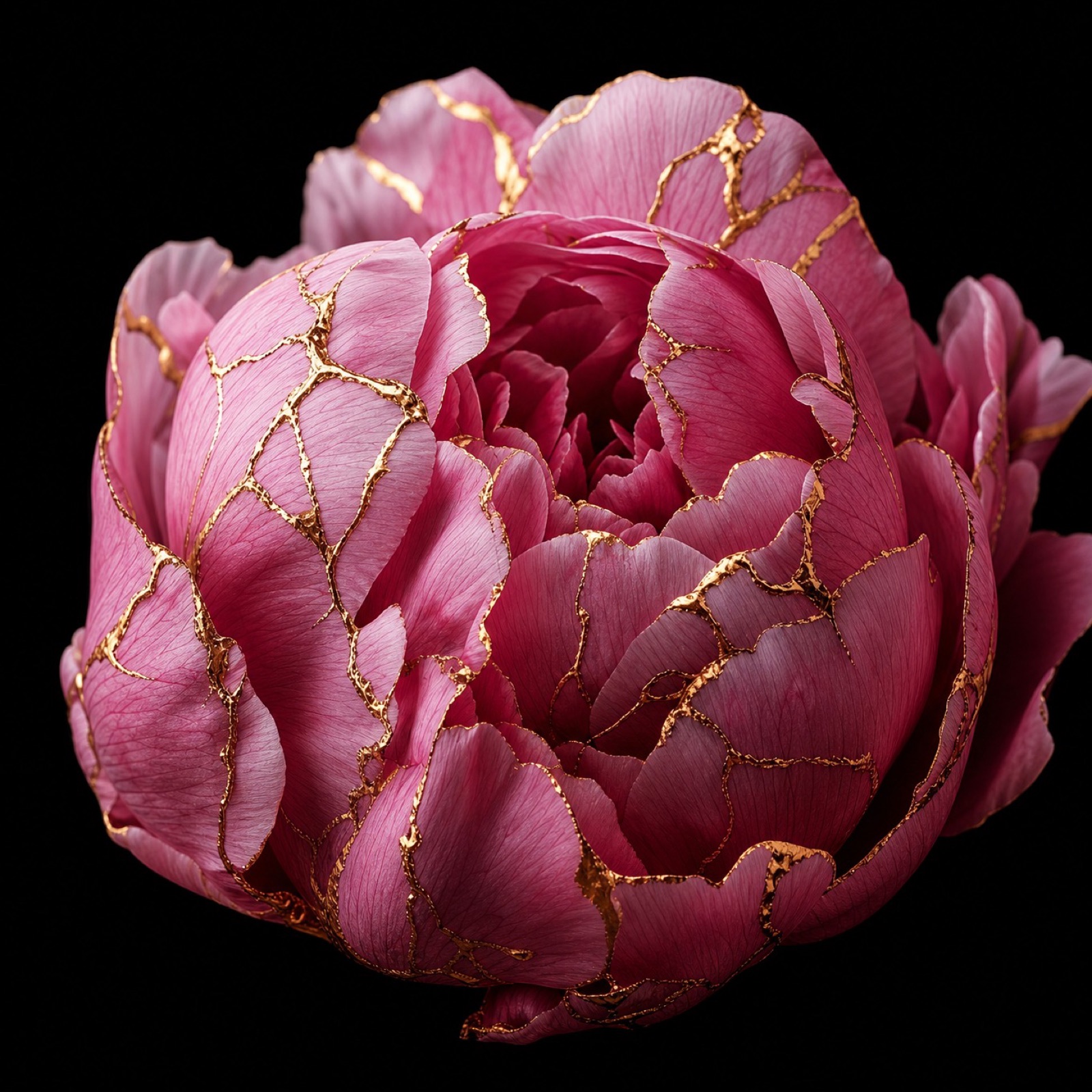 LEGACY — gold engraved with peonies